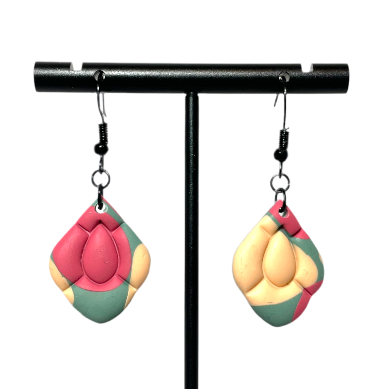 Black-Plated Nickel Earrings