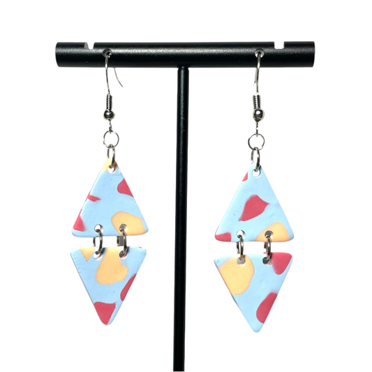 Cotton Candy Confetti Triangles