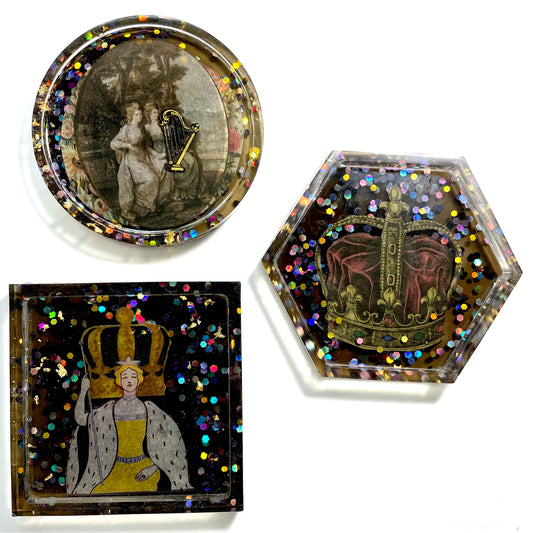 Majesty - Set of 3 Coasters