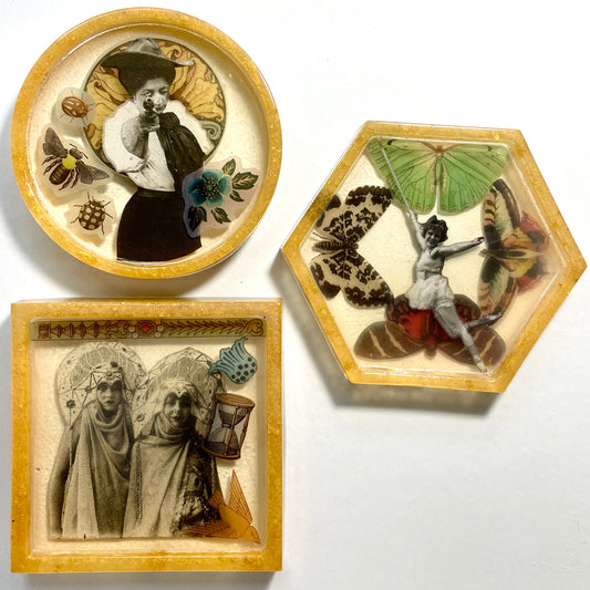 Circus - Set of 3 Coasters