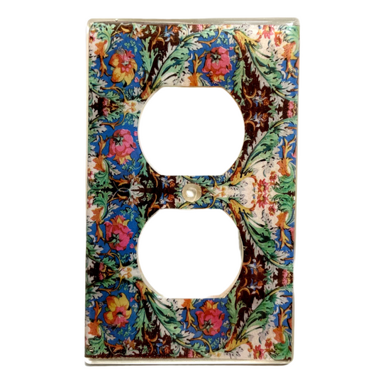 Floral Electrical Outlet Cover